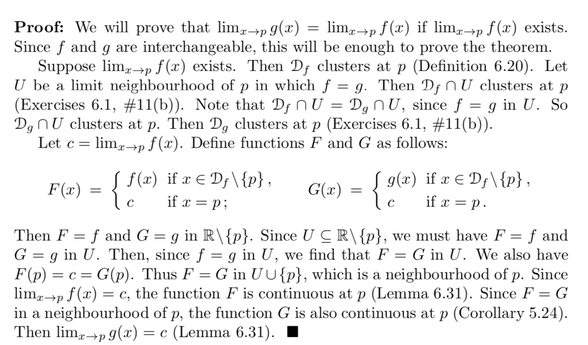 Solved 15 Let F Be A Function And Pe R Such That Limep F Chegg Com