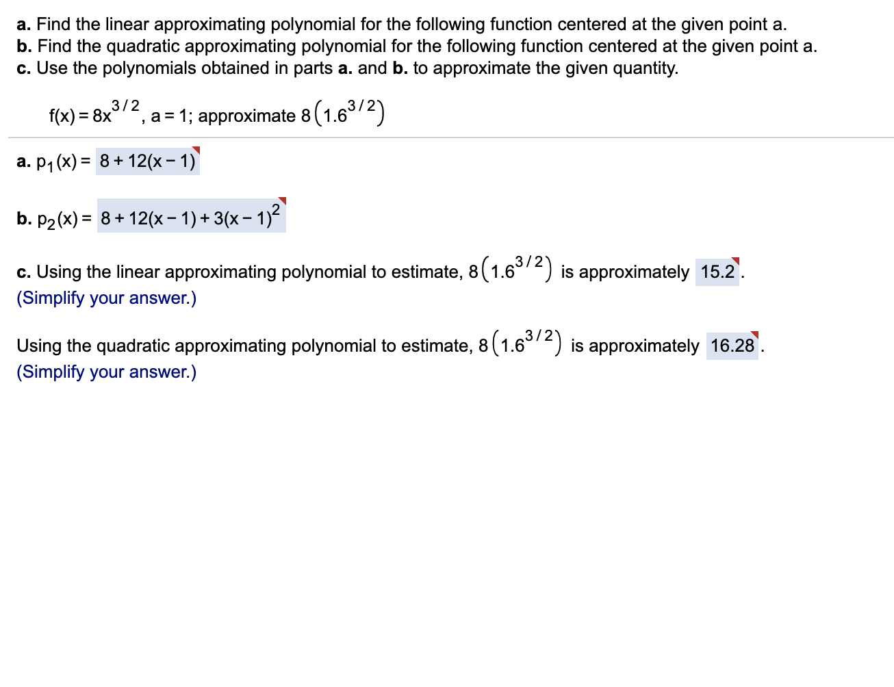 Solved Could Someone Show Me How To Get Parts A And B. The | Chegg.com