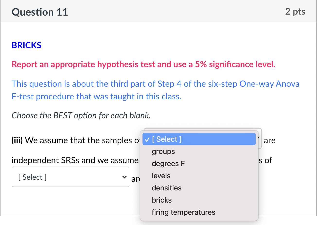 Solved one way anova data from 13 13 pp 520 of applied chegg