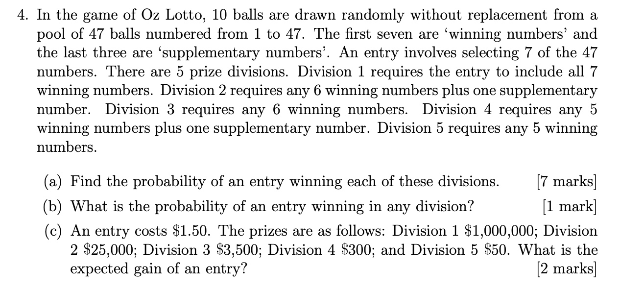 Division 6 store oz lotto payout