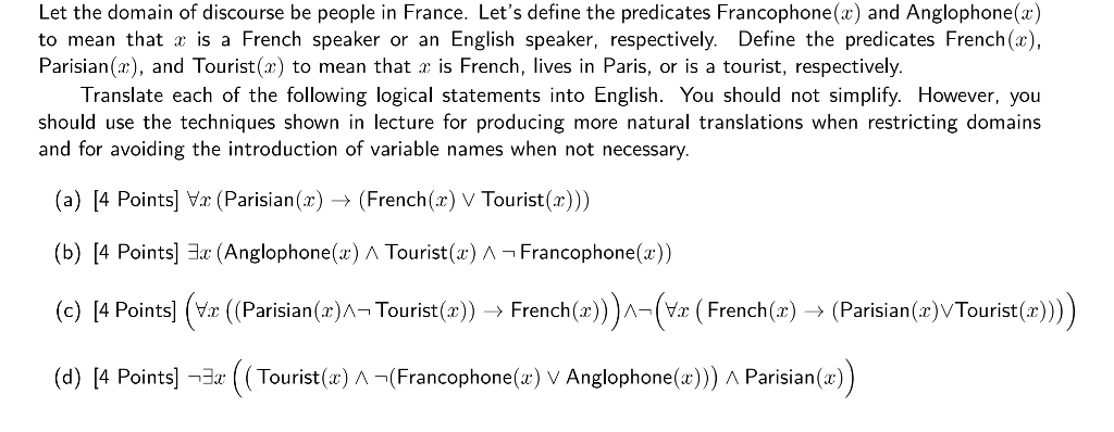 let-the-domain-of-discourse-be-people-in-france-chegg