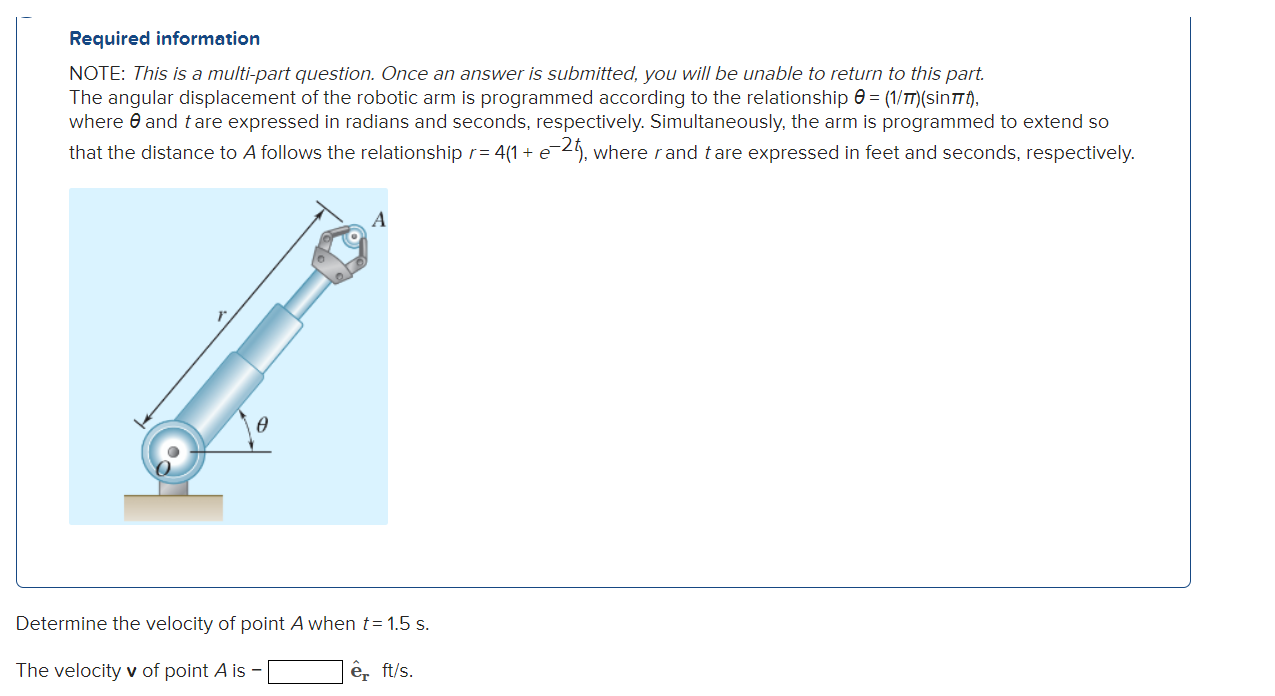Solved Required information NOTE: This is a multi-part | Chegg.com