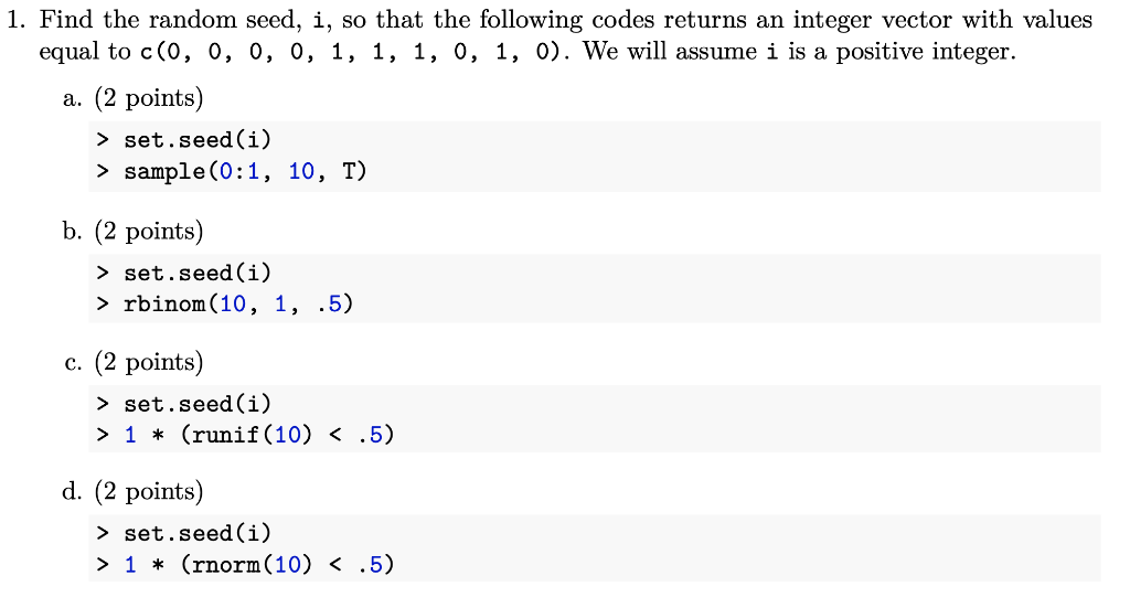 answer using the following code in R pls provide | Chegg.com
