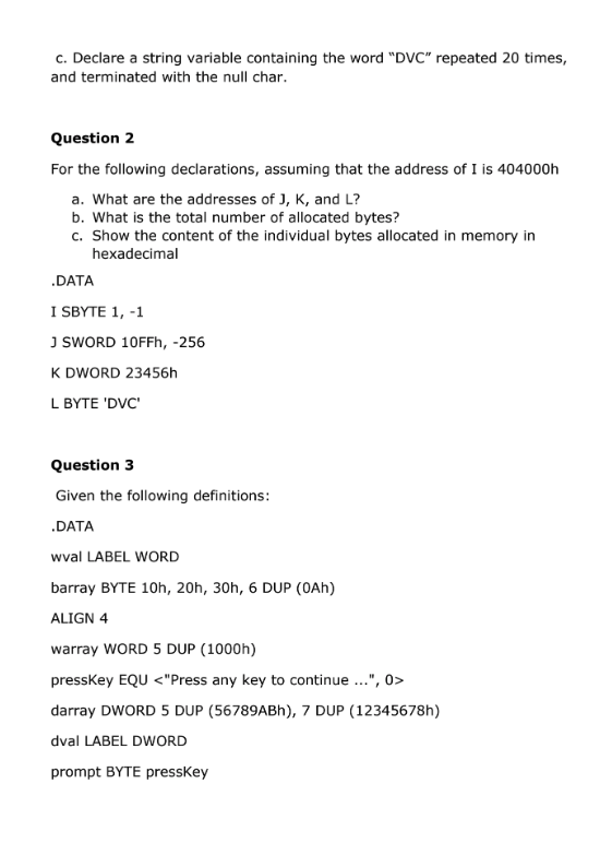 Assignment 3A - A program that adds and subtracts | Chegg.com