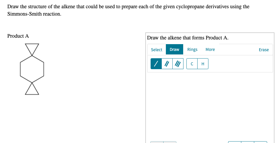 Solved Draw The Structure Of The Alkene That Could Be Used | Chegg.com