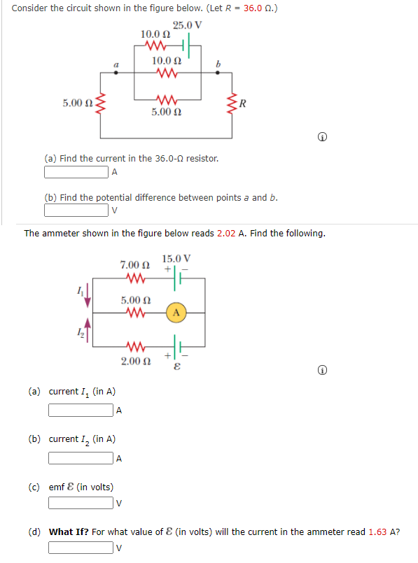 Solved Consider the circuit shown in the figure below where