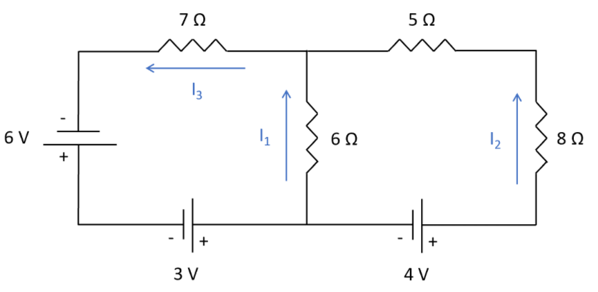 Solved 72 52 13 6V 1 60 12 82 + . + + 3V 4V | Chegg.com