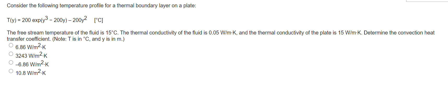 Solved Consider the following temperature profile for a | Chegg.com