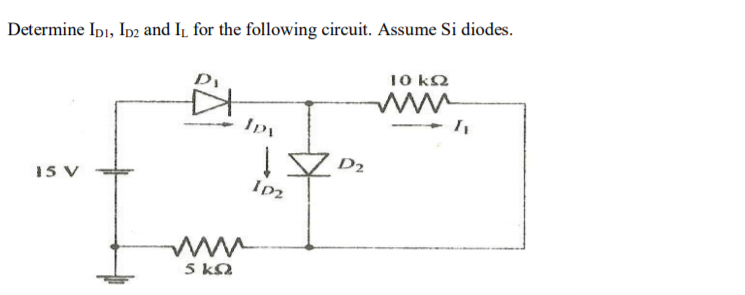 Solved Determine Ipı, Ip2 and I, for the following circuit. | Chegg.com