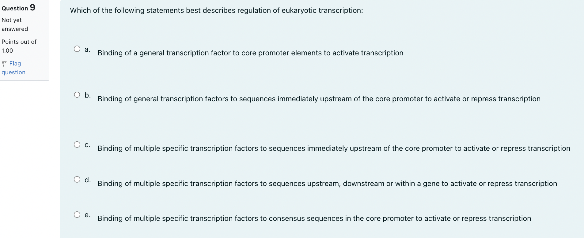 Solved Question 8 Which of the following statements is | Chegg.com
