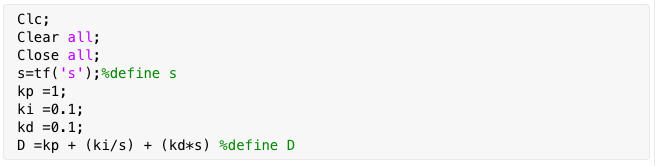 Solved num =[113.7]; denom =[13.398]; \% coefficient of | Chegg.com