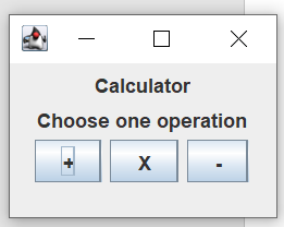 Solved 1) Java programming Create a GUI container with two | Chegg.com