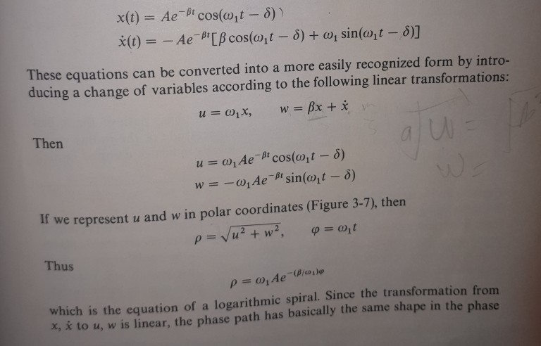 Solved These equations can be converted into a more easily | Chegg.com