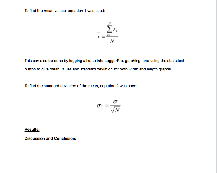 how to calculate standard error of the mea