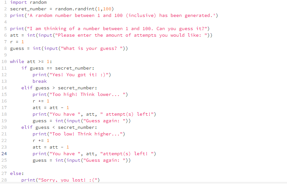 Solved My while loop is not stopping even when condition | Chegg.com