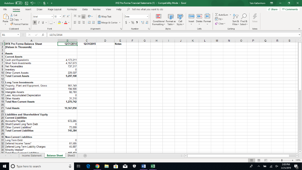  5 Year Pro Forma Template Excel HQ Printable Documents