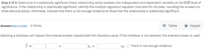Solved The following data was collected to explore how the | Chegg.com