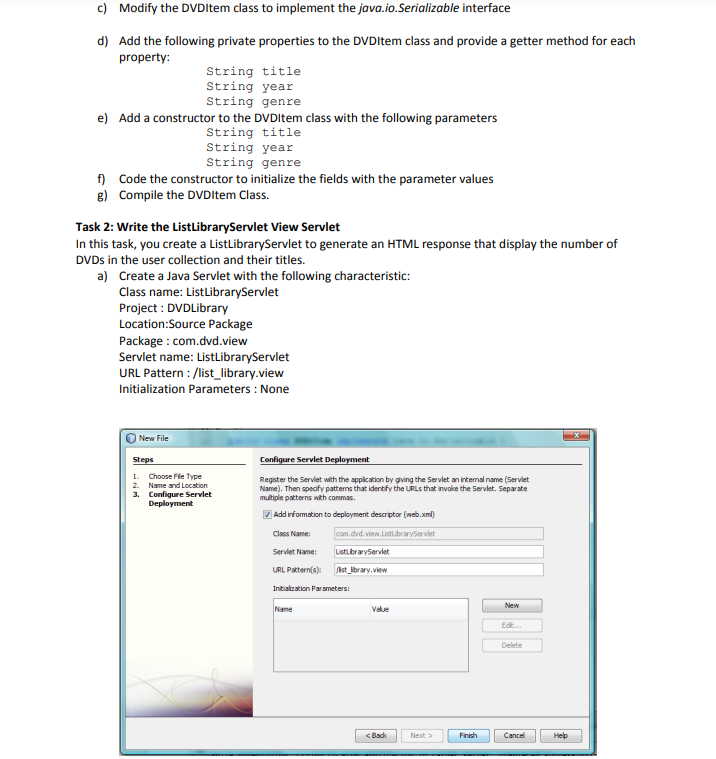 Solved LAB 4: SERVLET -1 Lab Activities Figure Below | Chegg.com