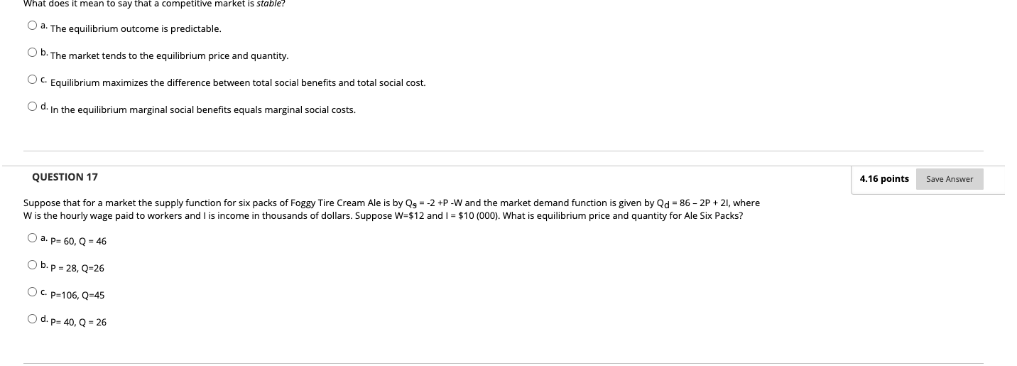 Solved QUESTION 23 4.16 points Save Answer Lorena's rich | Chegg.com
