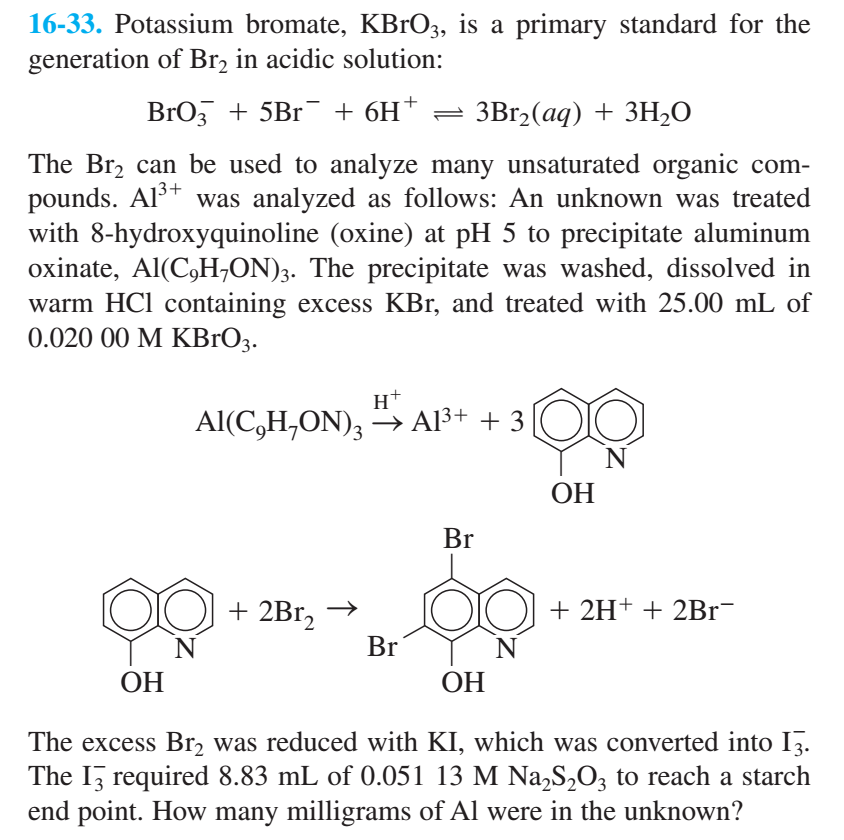 Solved 1633. Potassium bromate, KBrO3, is a primary