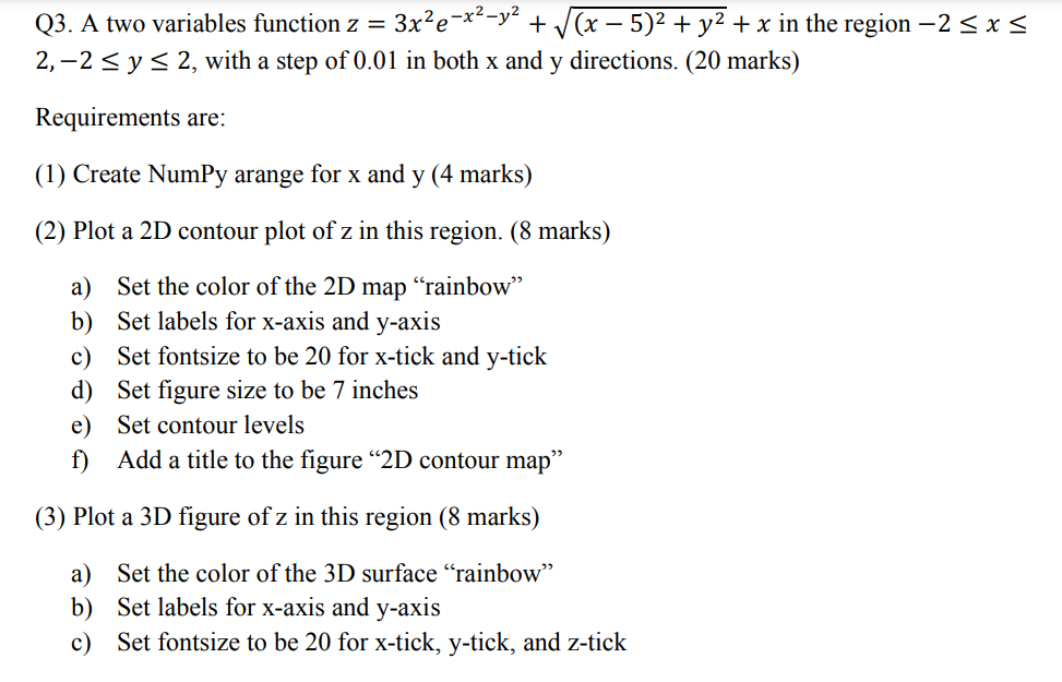Solved please use python to write down your codes/scripts | Chegg.com