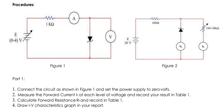 Solved Part 2: 1. Reverse the diode in Figure 1. Rf= | Chegg.com