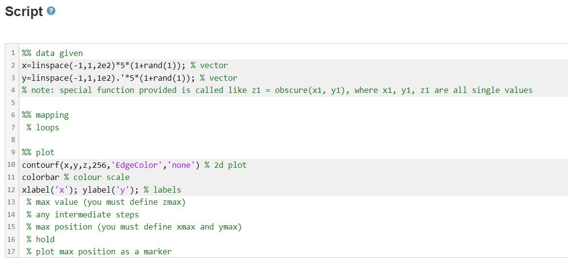 Solved This task is formally assessed. Write a script to | Chegg.com