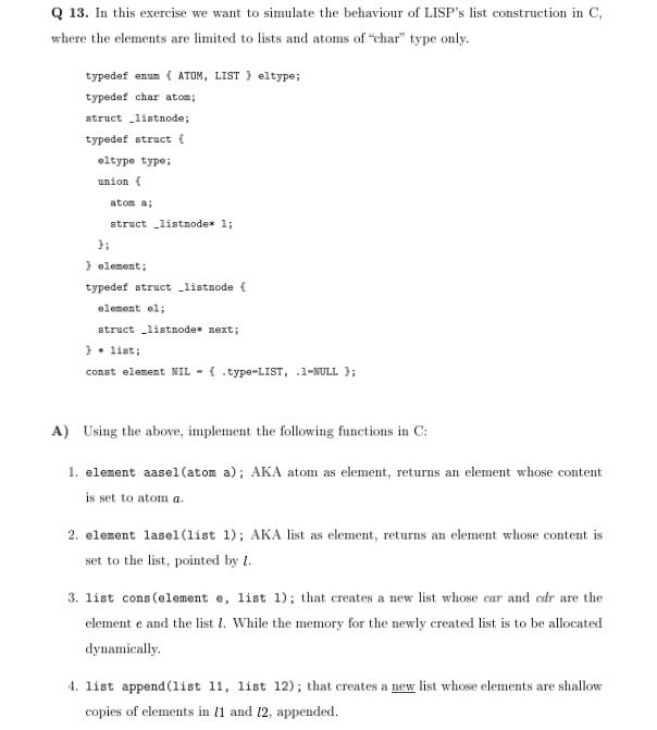 Solved Q 13. In this exercise we want to simulate the | Chegg.com