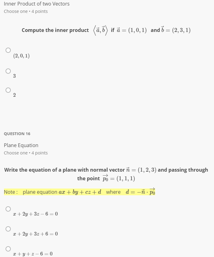 Solved Scaling Matrix Choose One 4 Points Write The Scal Chegg Com