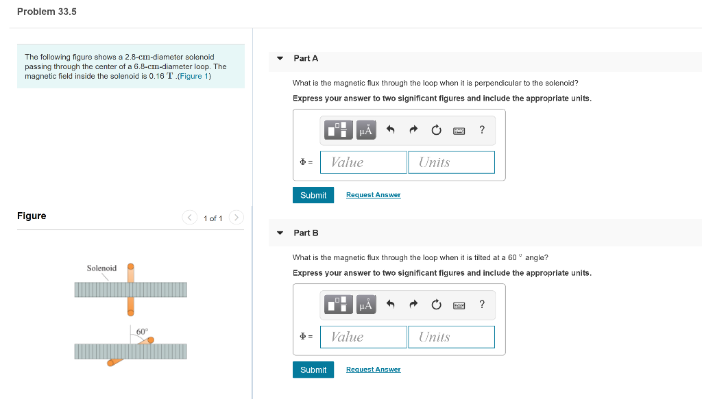 Solved Problem 33.5 Part A The following figure shows a | Chegg.com