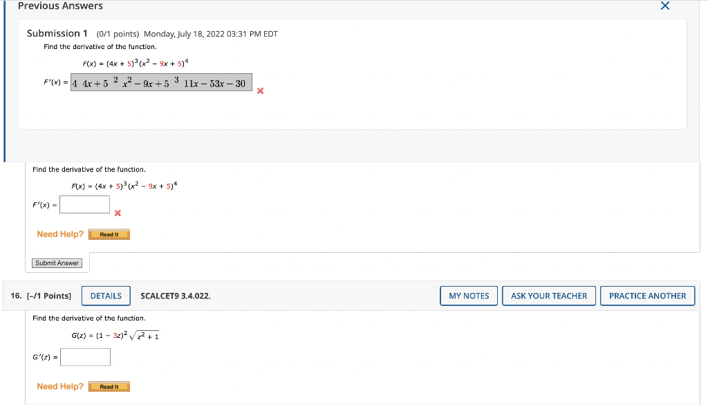 Solved Previous submission answer for part A was wrong. | Chegg.com