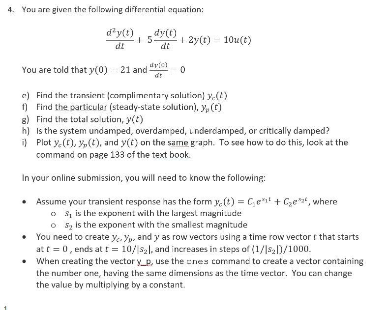 Solved MATLAB SCRIPT s_1 = []; s_2 = []; damping =