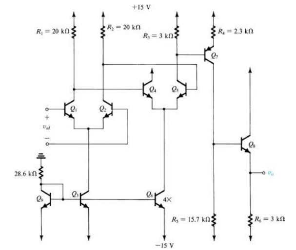 Solved Using dc analysis, determine the operating point of | Chegg.com