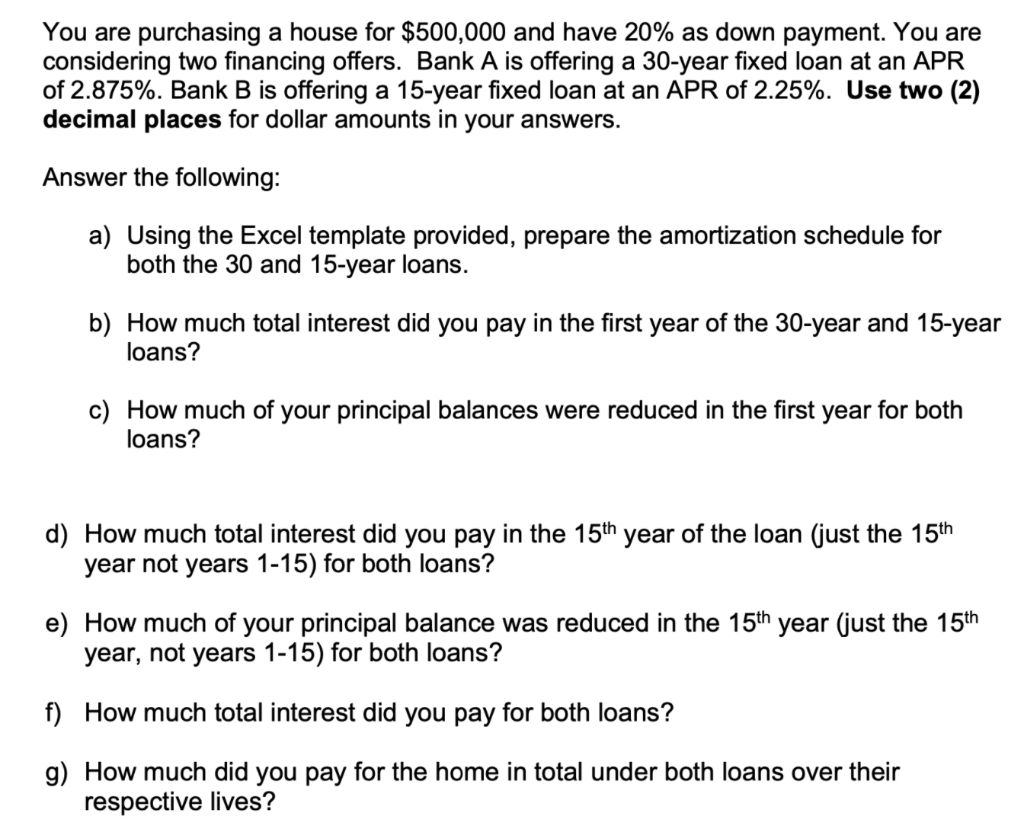 How much is a down payment on hot sale a 500 000 house