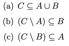 Solved Let A,B And C Be Sets. Prove That The Following Are | Chegg.com