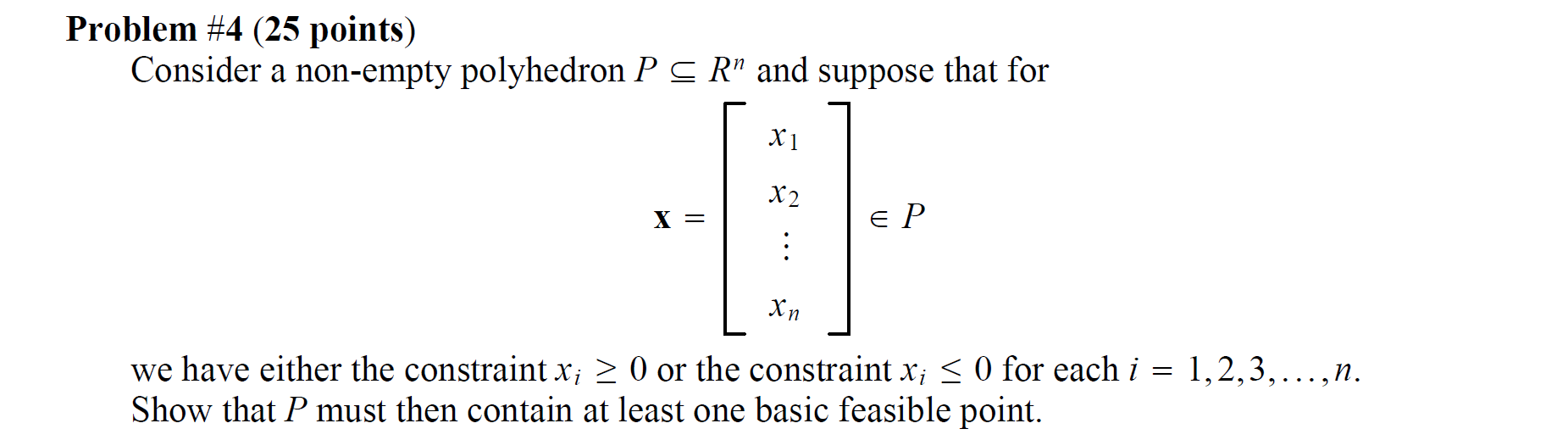 Solved Problem #4 (25 Points) Consider A Non-empty | Chegg.com