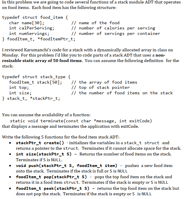 Solved In this problem we are going to code several | Chegg.com