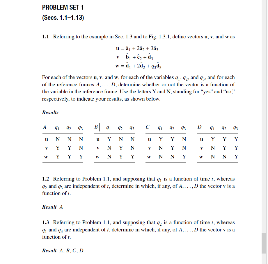 Solved Problem Set 1 Secs 1 1 1 13 1 1 Referring To Th Chegg Com