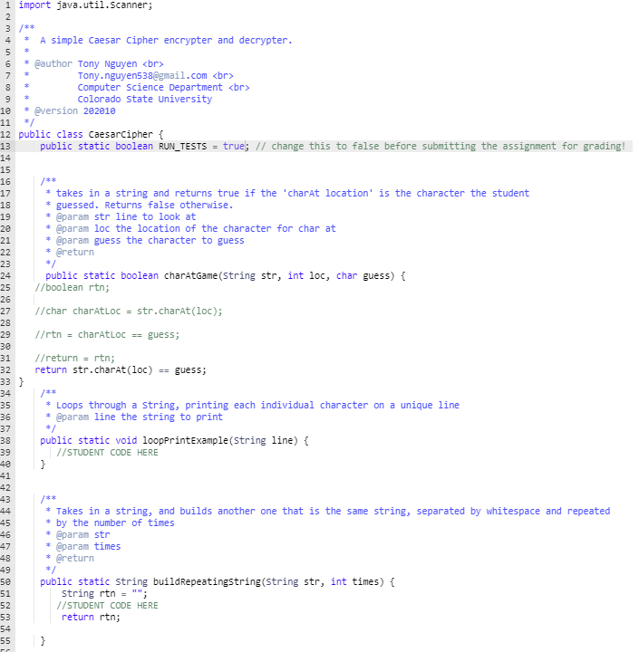 Solved Step 2 - Warm Up Method: loop PrintExample Let's | Chegg.com