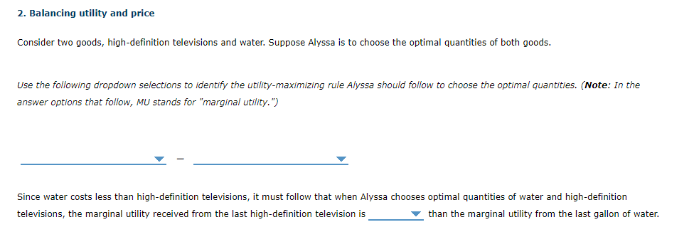 Solved 1. Fundamentals of consumer choice Cho and her friend | Chegg.com