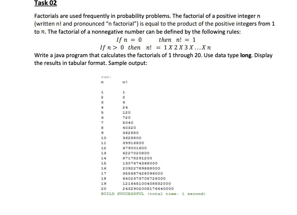 Solved Factorials are used frequently in probability | Chegg.com