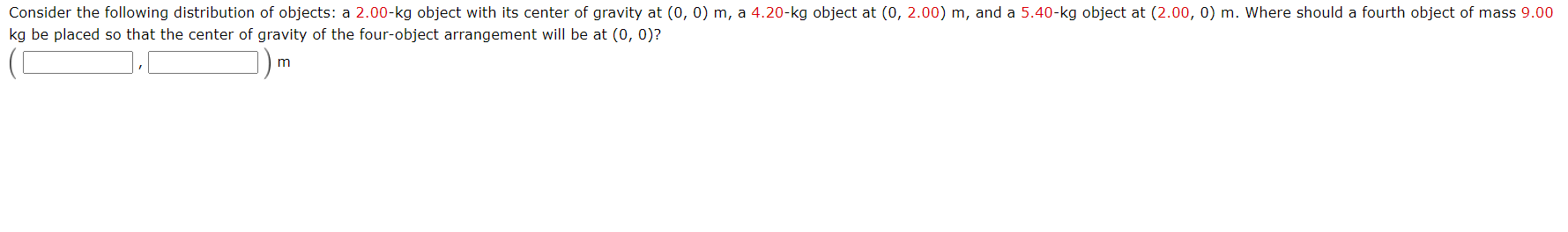 Solved Consider the following distribution of objects: a | Chegg.com