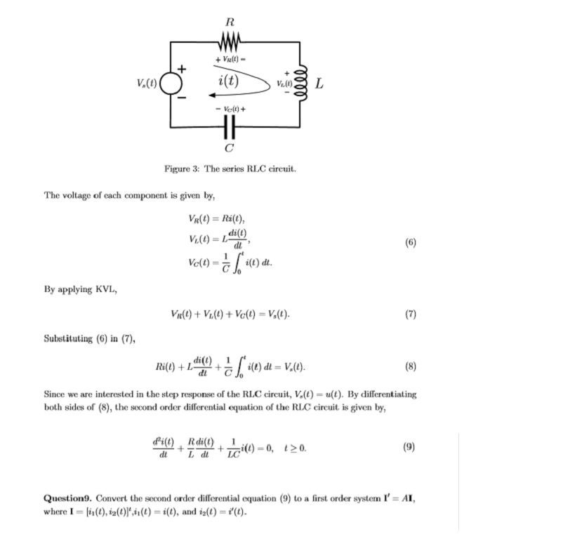 Solved Hi, how to convert second order differential equation | Chegg.com