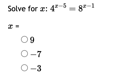 3(4x   9)   5 7(8 - x)