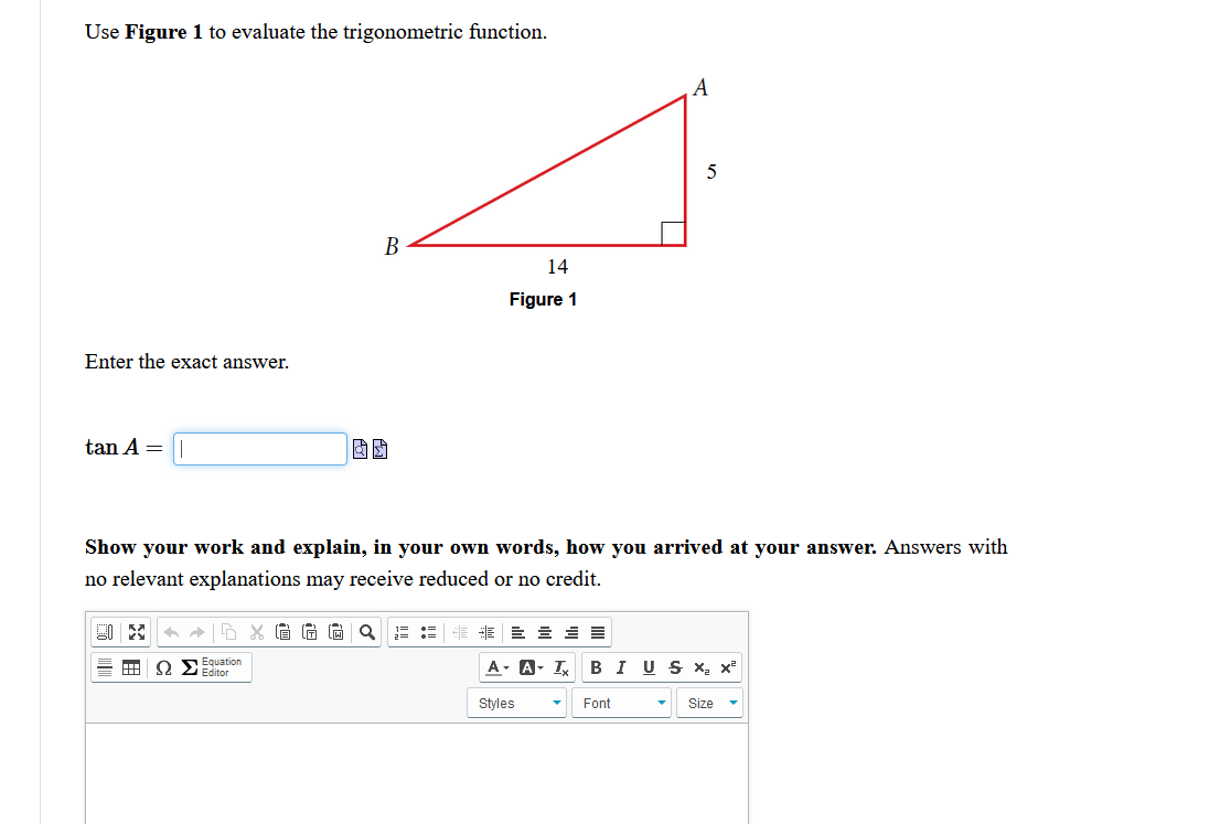 Solved Use Figure 1 To Evaluate The Trigonometric Function. | Chegg.com