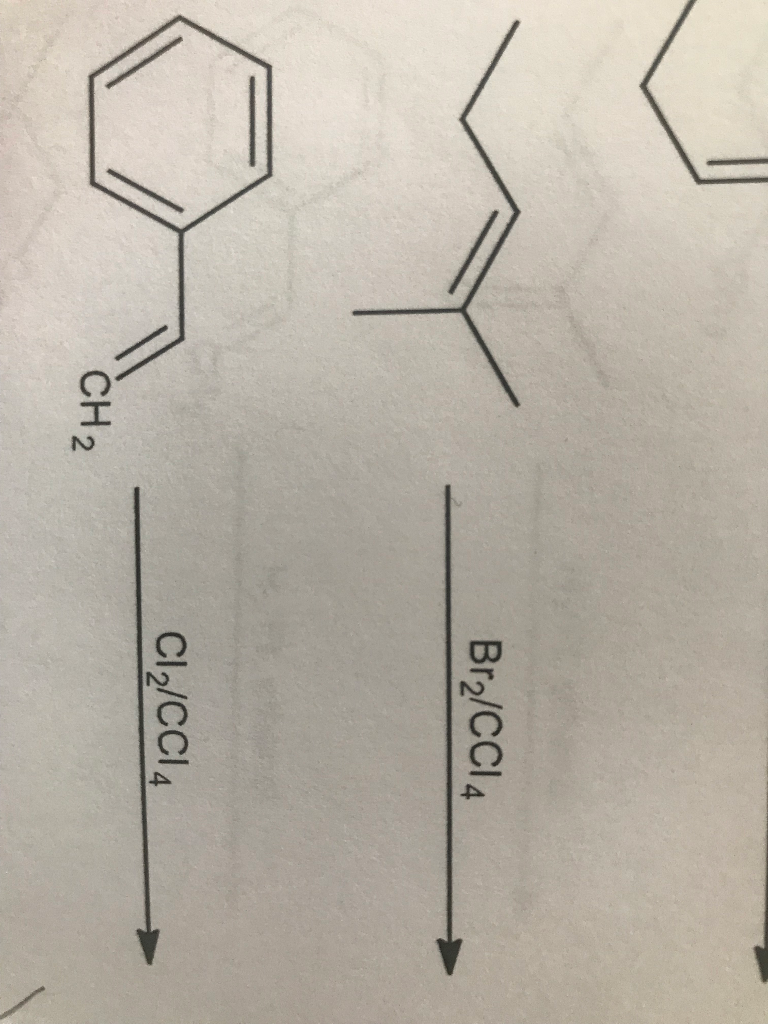 Solved Br2/CCl4 CH 2 | Chegg.com