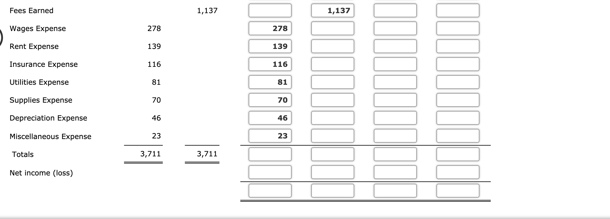 Solved Appendix: Completing an End-of-Period Spreadsheet | Chegg.com