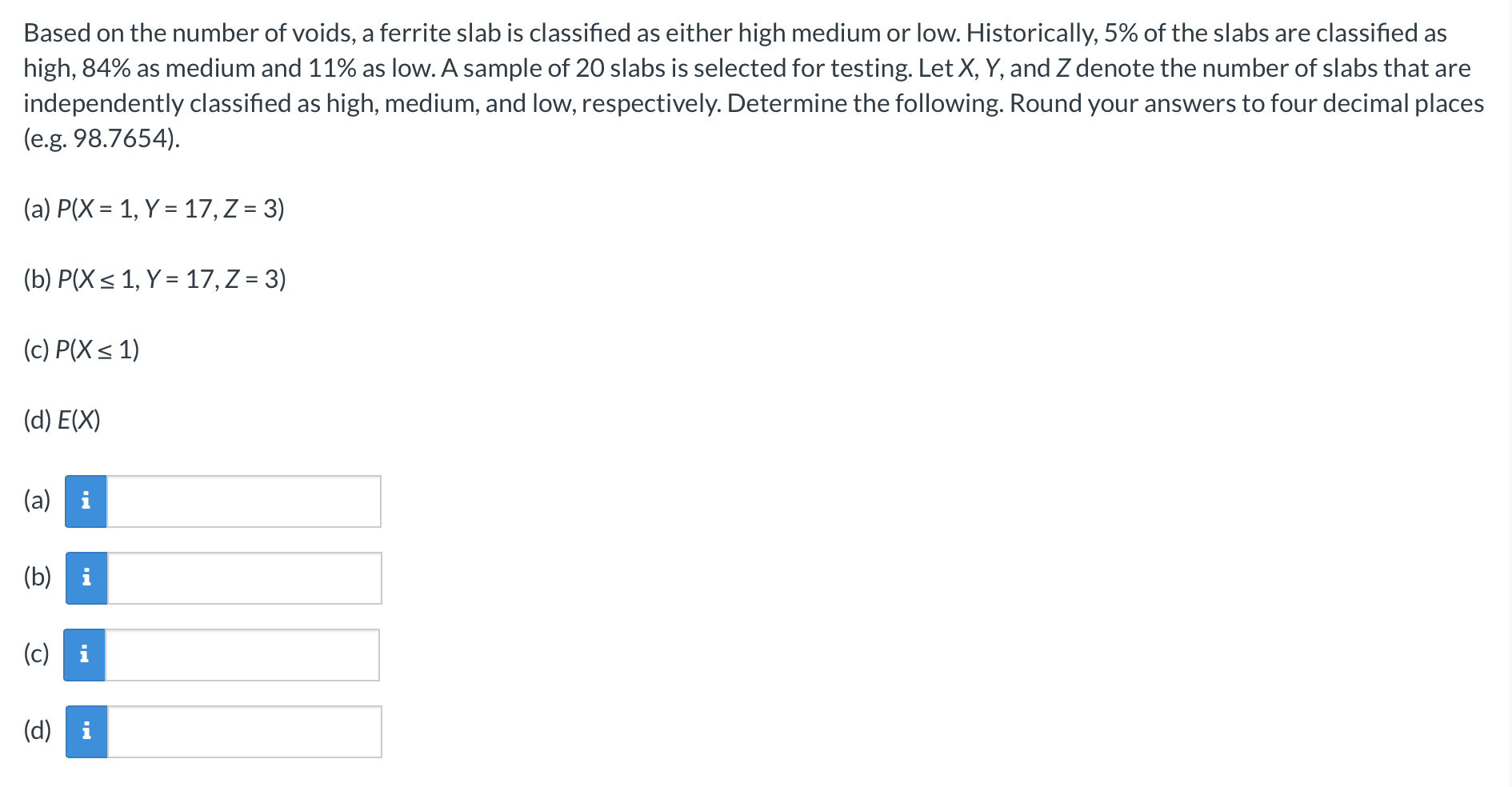 Solved Based on the number of voids, a ferrite slab is | Chegg.com