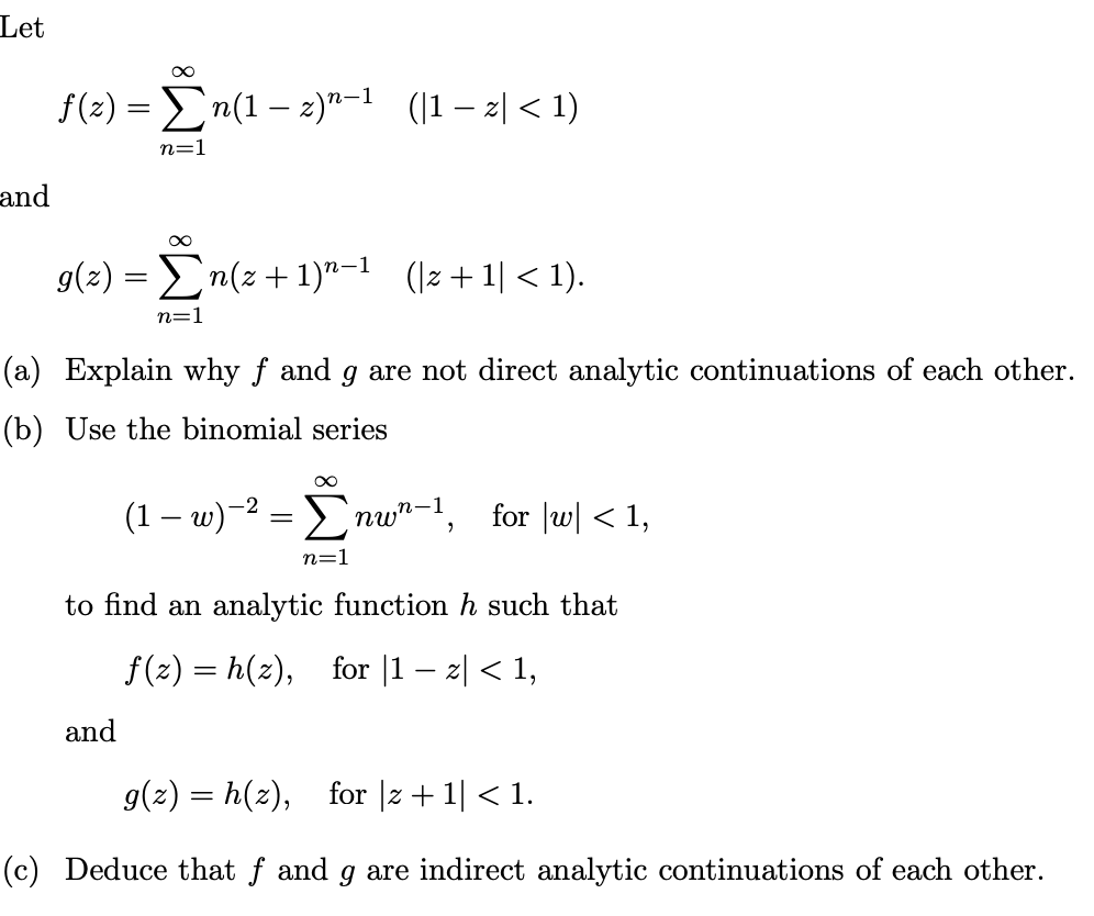 Let F X N 1 2 N 1 11 21 1 N 1 And G X Chegg Com