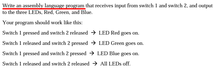 Solved Write an assembly language program that receives | Chegg.com
